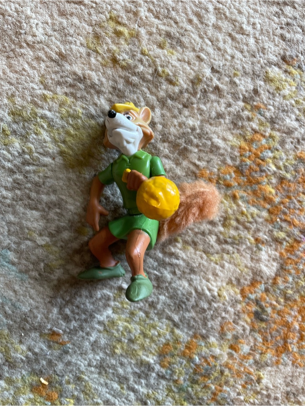 Vtg 1995 Disney Robin Hood Masterpiece Collection McDonald’s Happy Meal Toy fox